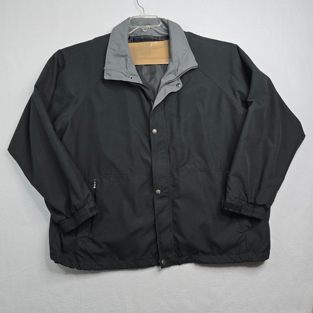 HILTI North End Men's Black Work Jacket Size XXL softshell Weather Gear - Picture 2 of 16